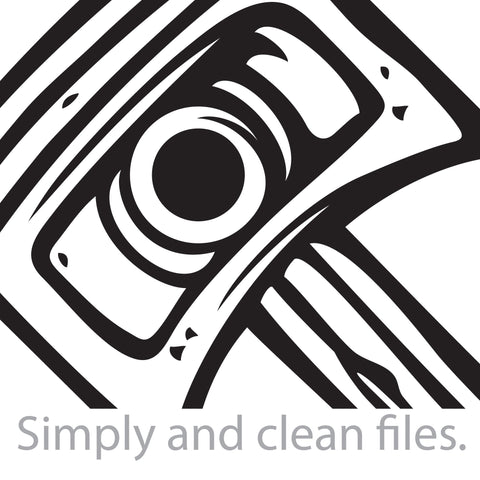 Car Engine Pistons SVG TribaliumArtSF 