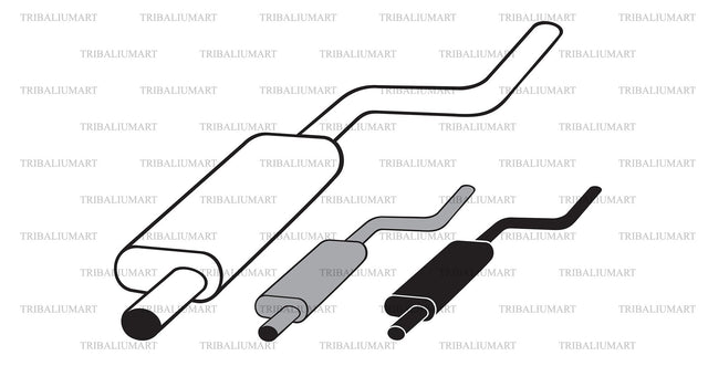 Car exhaust pipe SVG TribaliumArtSF 