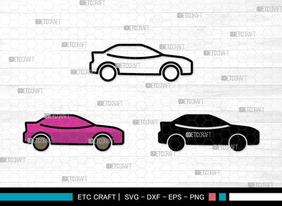 Car Icons Color, Car Svg, Classic Car Svg, Cars, Automobile, Car Bundle, Icon Bundle, Svg Cut File, Dxf, Eps, Png, SVG ETC Craft 
