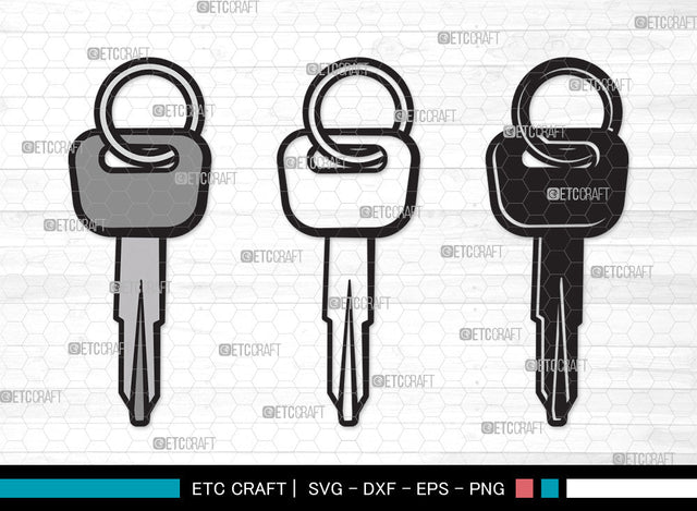 Car Keys Clipart SVG, Key Decals Svg, Key Printable Svg, Key Svg, Auto Keys Svg, Car Keys Clipart SVG ETC Craft 