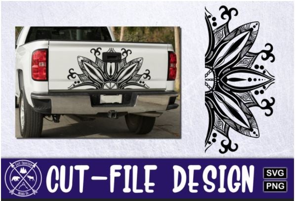 Car Mandala SVG 2 SVG Last Frontier Design Co. 