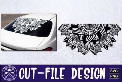 Car Mandala SVG SVG Last Frontier Design Co. 