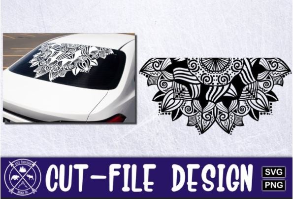 Car Mandala SVG SVG Last Frontier Design Co. 