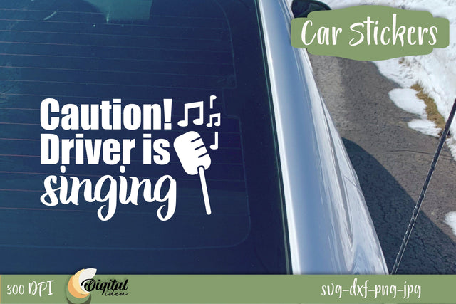 Car Stickers Decals. Funny Bumper Quotes&Sayings svg SVG Evgenyia Guschina 