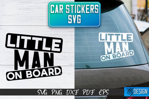 Car Stickers SVG Bundle | Car Decals SVG | Funny Quotes SVG v.2 SVG Fly Design 