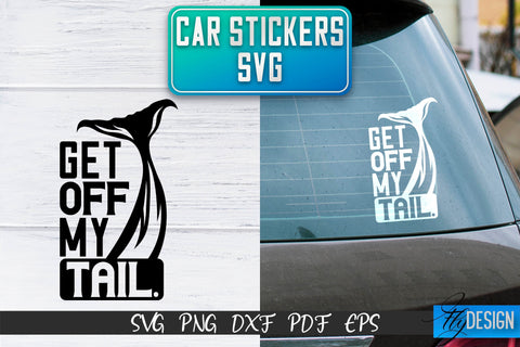 Car Stickers SVG Bundle | Car Decals SVG | Funny Quotes SVG v.2 SVG Fly Design 