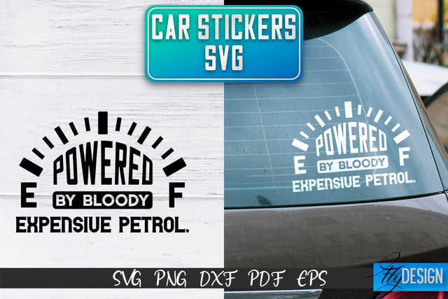 Car Stickers SVG | Car Decals SVG | Funny Quotes SVG SVG Fly Design 