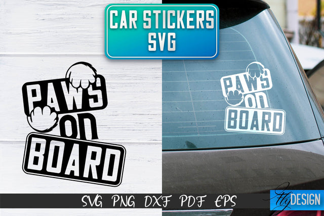 Car Stickers SVG | Car Decals SVG | Funny Quotes SVG SVG Fly Design 