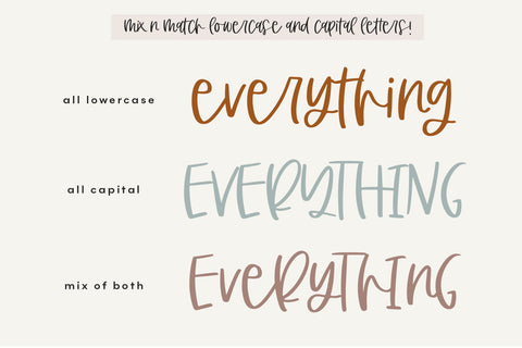 Caramel Espresso - Handwritten Script Font Font KA Designs 