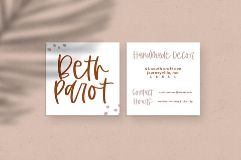 Caramel Espresso - Handwritten Script Font Font KA Designs 