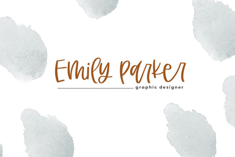 Caramel Espresso - Handwritten Script Font Font KA Designs 