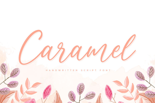 Caramel – Handwritten Script Font Font Typobia 