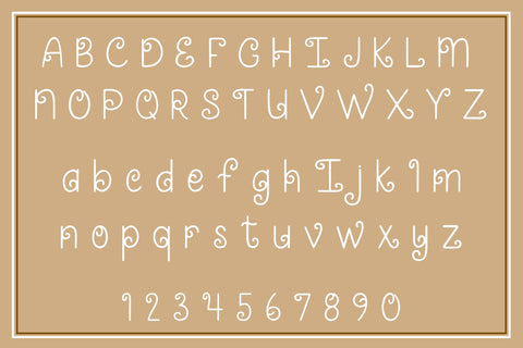 Caramel Swirl - A fun and swirly font Font Stacy's Digital Designs