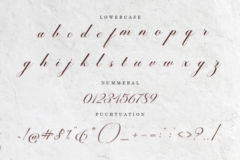 Cardilan | Tattoo Font Font RomieStudio 