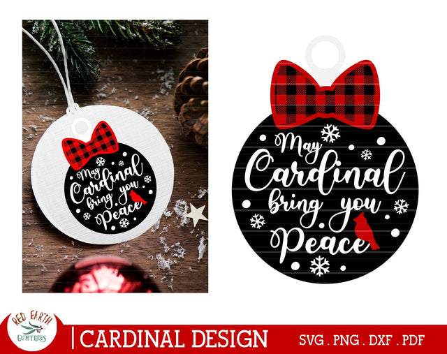 Cardinal bird quote SVG,cardinal bring peace svg,christmas SVG Redearth and gumtrees 