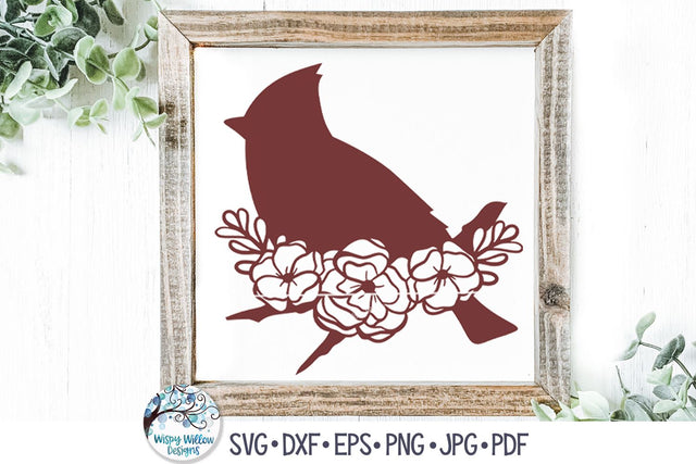 Cardinal SVG SVG Wispy Willow Designs 