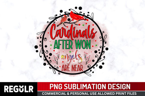 Cardinals after Sublimation PNG, Sublimation Christmas Cardinal Design Sublimation Regulrcrative 