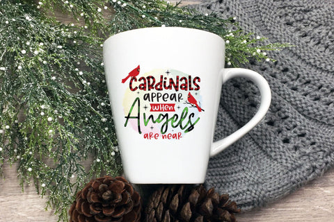 Cardinals Appear When Angels are Near PNG Sublimation Sublimation CraftLabSVG 