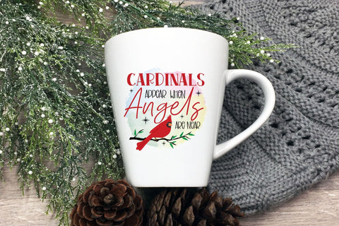 Cardinals Appear When Angels are Near PNG Sublimation Sublimation CraftLabSVG 