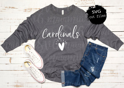 Cardinals Svg, In Loving Memory Svg, Remembrance Svg, Cardinals Shirt Svg, Cardinal Mascot, Religous Svg SVG MaiamiiiSVG 