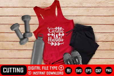 Cardio is Hardio SVG CraftlabSvg29 