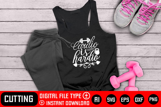 Cardio Is Hardio SVG CraftlabSvg29 