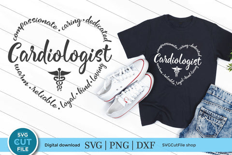 Cardiologist svg, heart doctor svg, Physician svg, doctor svg, MD svg, medical, medical doctor, svg dxf png, future cardiologist, student SVG SVG Cut File 