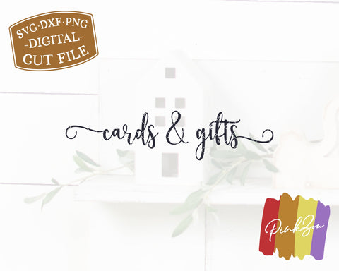 Cards and Gifts SVG Files | Wedding Sign Svg | Books and Cards Svg | Gifts Table Svg | Commercial Use | Digital Cut Files (1269829773) SVG PinkZou 