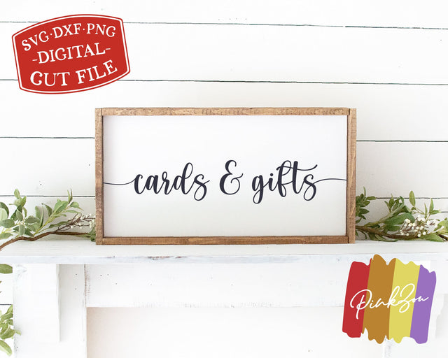 Cards and Gifts SVG Files | Wedding Svg | Books and Cards | Gifts Table | Commercial Use | Cricut | Silhouette | Digital Cut Files (1103230713) SVG PinkZou 