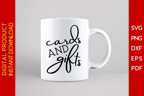 Cards And Gifts SVG PNG PDF Cut File SVG Creativedesigntee 