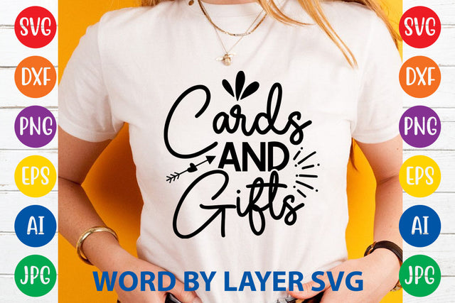 Cards And Gifts, Wedding SVG Cut File SVG Rafiqul20606 