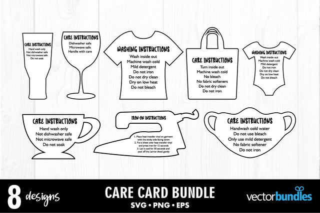 Care card bundle svg vector cut files SVG vectorbundles 