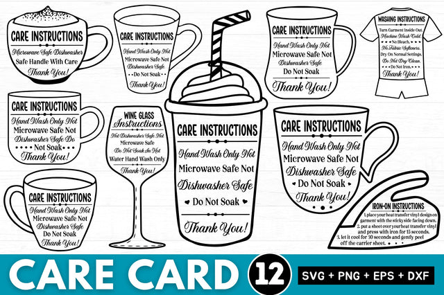 Care Card SVG Designs Bundle SVG Regulrcrative 