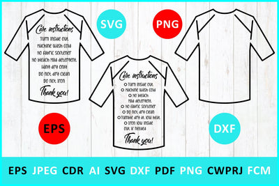Care instruction svg Baseball t-Shirt svg SVG Zoya Miller 