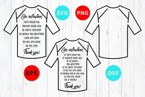 Care instruction svg Baseball t-Shirt svg SVG Zoya Miller 
