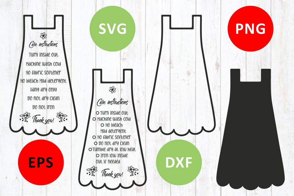 Care instruction svg Care svg Washing instruction svg Dress svg - So Fontsy