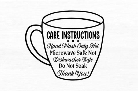 Care instructions hand wash SVG SVG Regulrcrative 