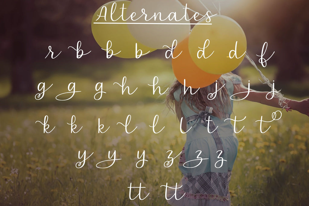 Carefree - A handlettered script font - So Fontsy