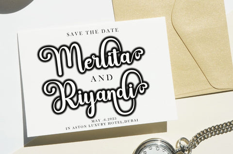 Carley Butterfly Script Font muhammadzeky 