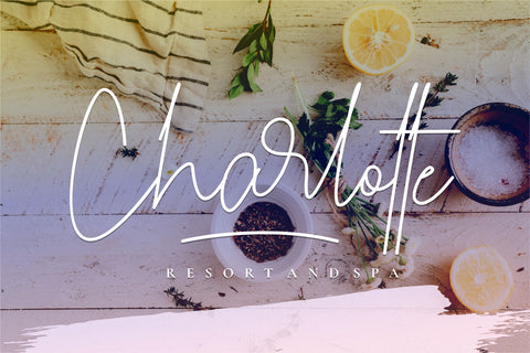 Carmelia - Modern Calligraphy Font Font StringLabs 