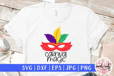 Carnival Magic - Mardi Gras SVG EPS DXF PNG SVG CoralCutsSVG 
