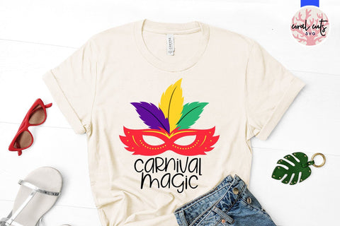 Carnival Magic - Mardi Gras SVG EPS DXF PNG SVG CoralCutsSVG 