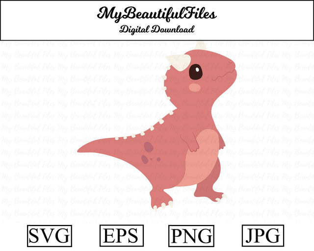 Carnotaurus - Dinosaur SVG MyBeautifulFiles 