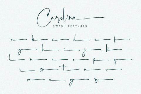 Carolina - Stylish Script Font Font Alpaprana Studio 