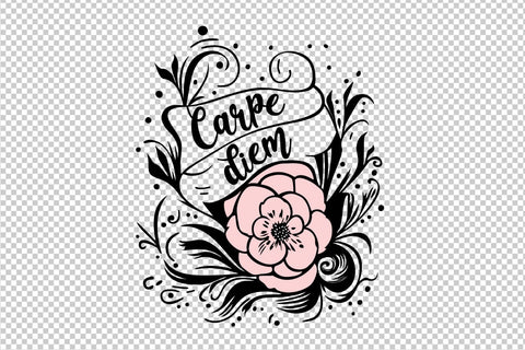 Carpe diem SVG file SVG Boertiek 