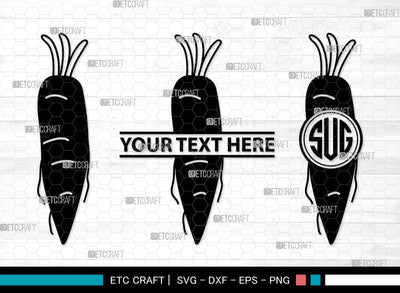 Carrot SVG | Vegetable Svg | Easter Svg | Food Svg | Carrot Bundle | Carrot Clipart SVG ETC Craft 