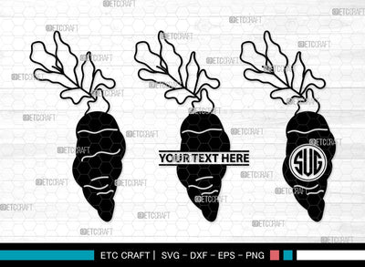 Carrot SVG | Vegetable Svg | Easter Svg | Food Svg | Carrot Bundle | Carrot Clipart SVG ETC Craft 