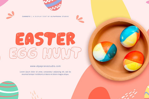 Carrots - Display Font Font Alpaprana Studio 