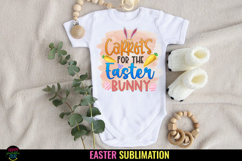 Carrots for Easter bunny I Easter Sublimation I Easter PNG Sublimation Happy Printables Club 