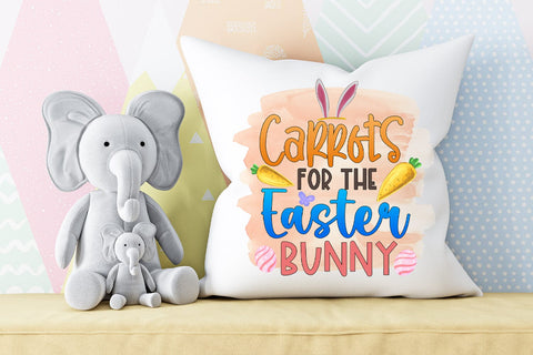 Carrots for Easter bunny I Easter Sublimation I Easter PNG Sublimation Happy Printables Club 